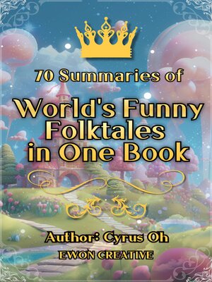 cover image of 70 summaries of world\'s funny folktales in one book